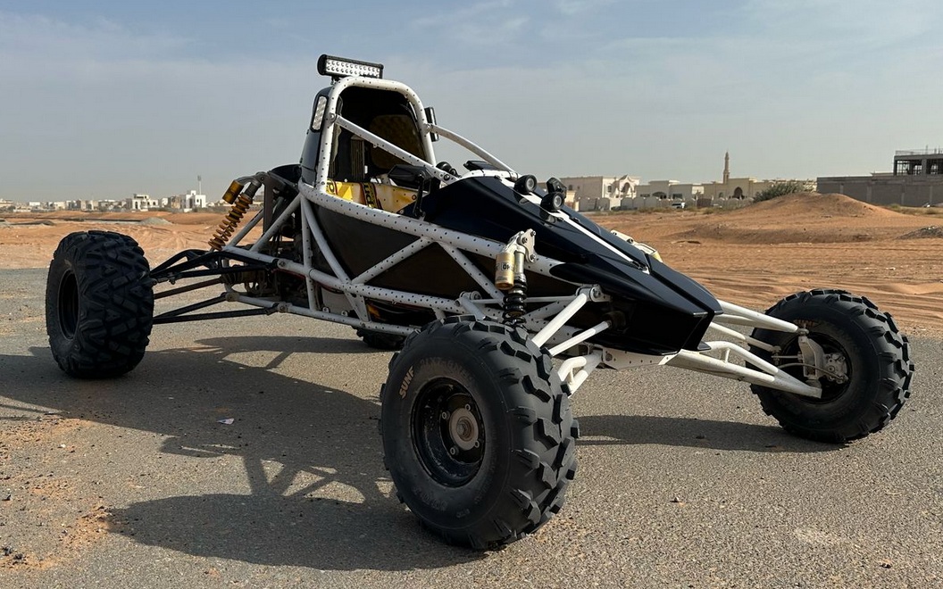 SAQAR Scout prototype operating in desert conditions